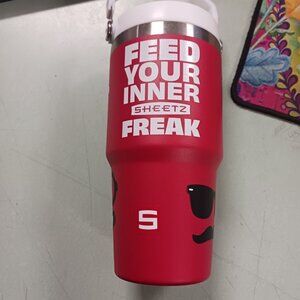 Sheetz Red Tumbler Feed Your Inner Freak